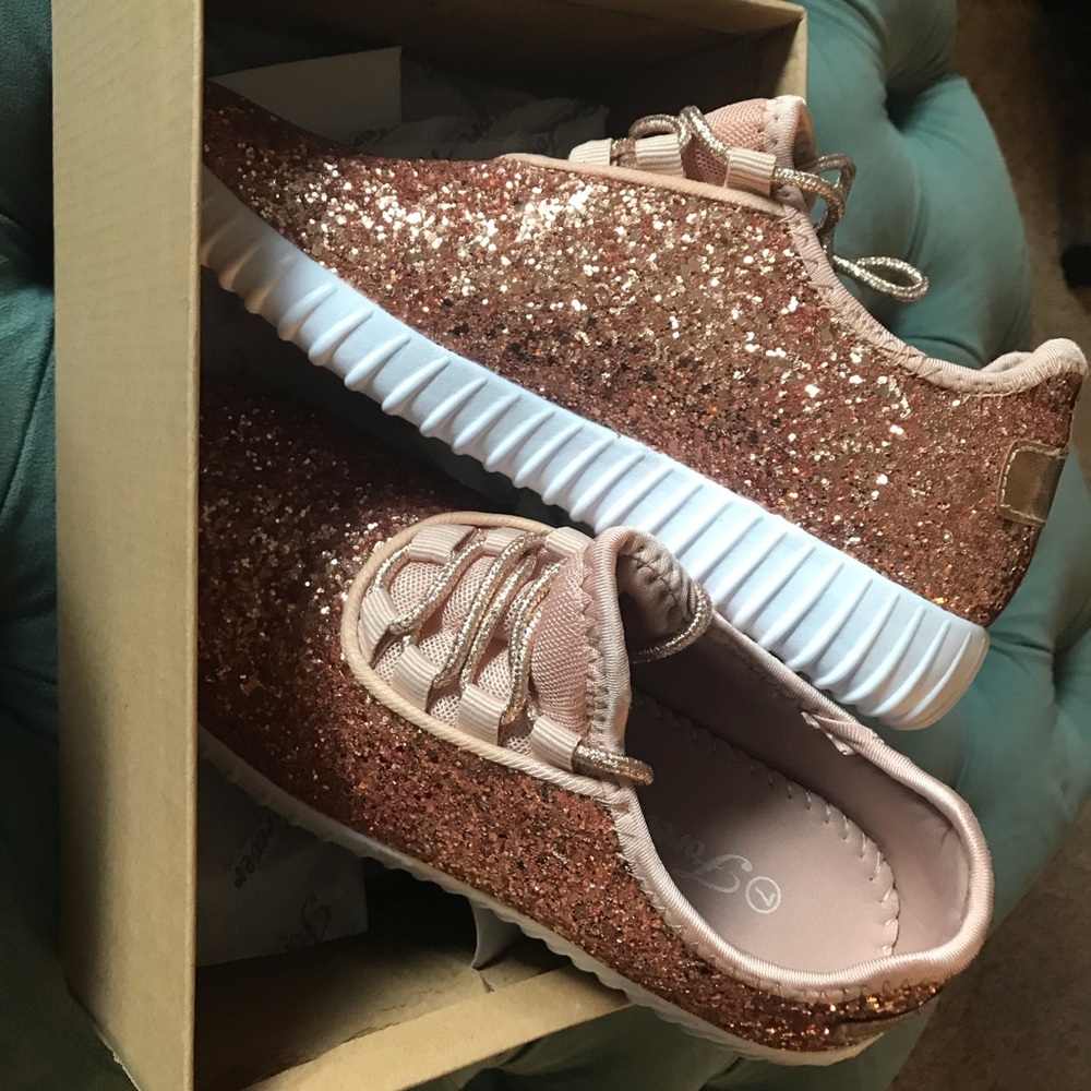 Sparkly Running Shoes